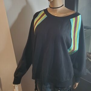 Retro Striped Sweatshirt